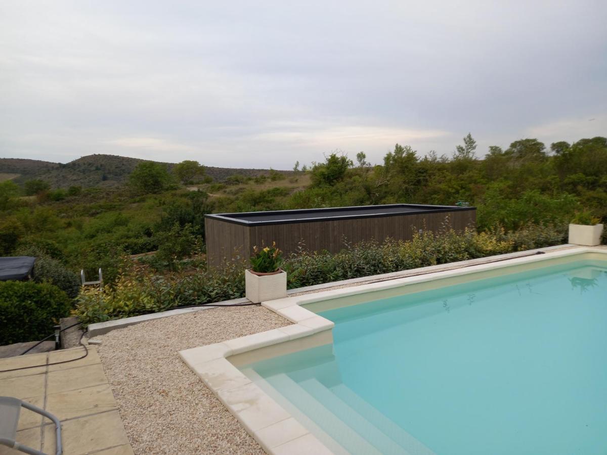 "Plus Belle L'Ardeche" Studio De Jardin Et Piscine Vinezac Kültér fotó