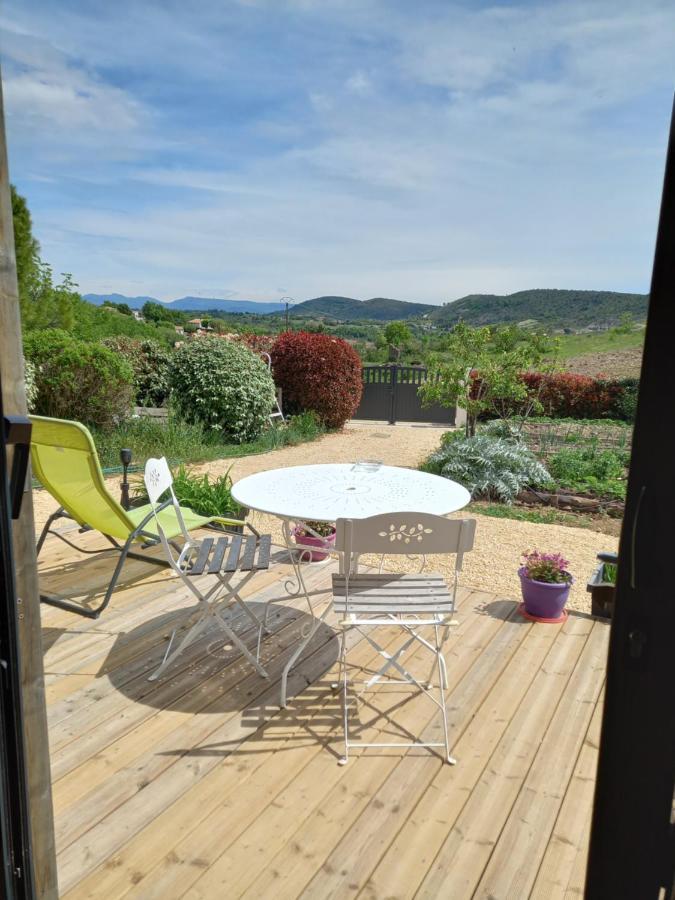 "Plus Belle L'Ardeche" Studio De Jardin Et Piscine Vinezac Kültér fotó